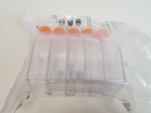 Thumbnail image of 9 x Bags of 5 x Cell Culture Flasks - Corning 75cm2 & Nunclon Surface 200ml Lab