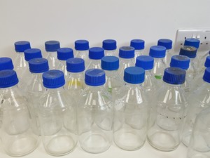 Thumbnail image of 185 x Glass Laboratory Bottles with Lids - 1000ml, 500ml, 250ml, 100ml, 50ml Lab
