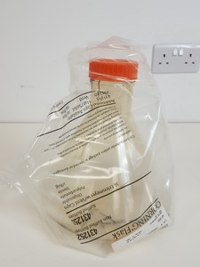 Thumbnail image of 4 x Corning 3L Plastic Erlenmeyer Conical Flasks with Vented Caps Lab