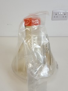 Thumbnail image of 4 x Corning 3L Plastic Erlenmeyer Conical Flasks with Vented Caps Lab