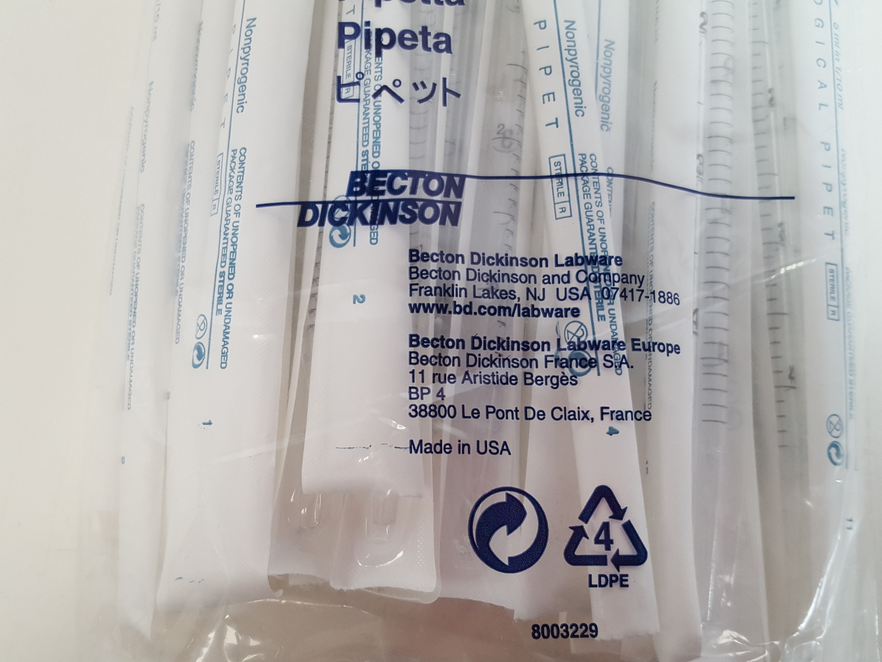 Image of Large Lot of Cell Culture Laboratory Plasticware - Plates, Flasks, Bottles, Caps