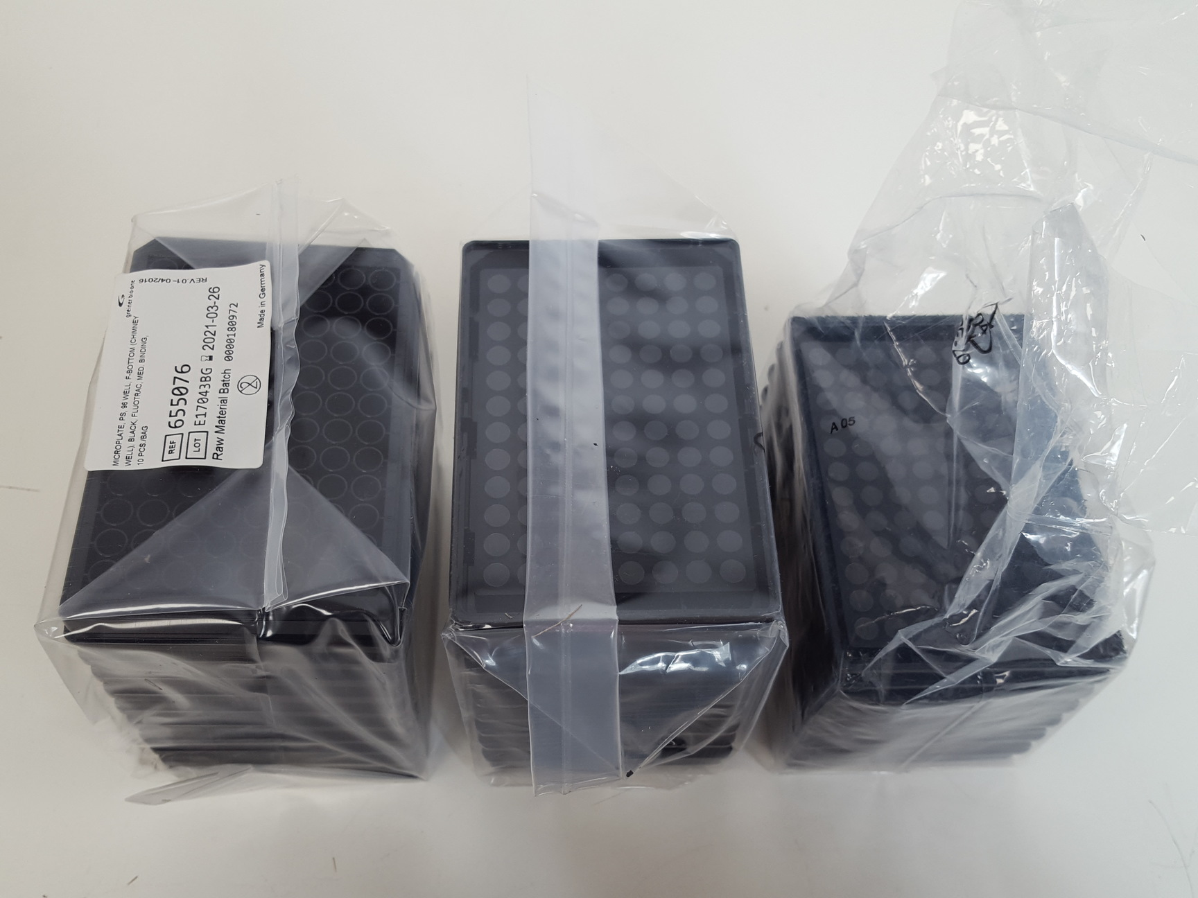 Image of Large Lot of Cell Culture Laboratory Plasticware - Plates, Flasks, Bottles, Caps