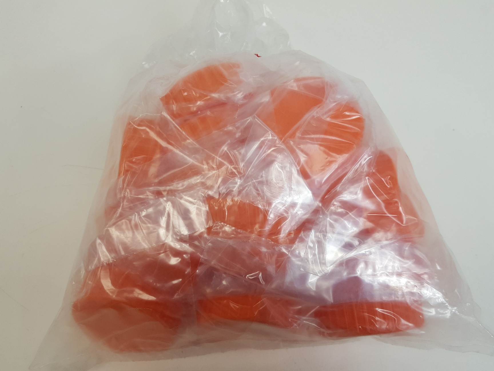 Image of Large Lot of Cell Culture Laboratory Plasticware - Plates, Flasks, Bottles, Caps