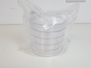 Thumbnail image of Large Lot of Cell Culture Laboratory Plasticware - Plates, Flasks, Bottles, Caps