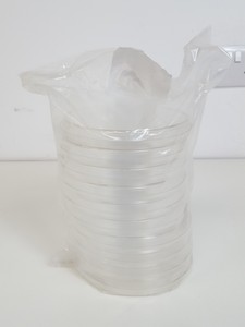 Thumbnail image of Large Lot of Cell Culture Laboratory Plasticware - Plates, Flasks, Bottles, Caps