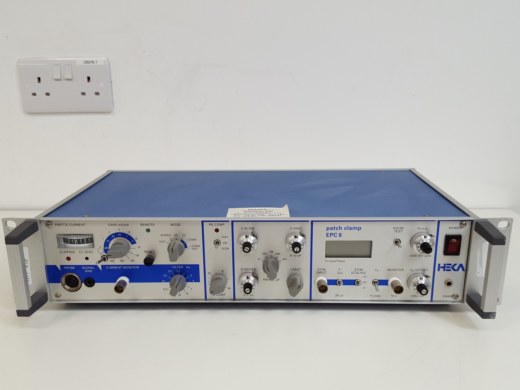 Heka Tools HEKA EPC 8 & EPC 7 Patch Clamp Amplifiers with MC 8 Model Circuit Lab