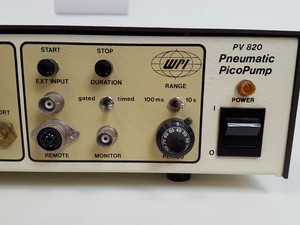 Thumbnail image of World Precision Instruments Pneumatic PicoPump  PV 820 - PV820-E Lab