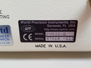 Thumbnail image of World Precision Instruments Pneumatic PicoPump  PV 820 - PV820-E Lab