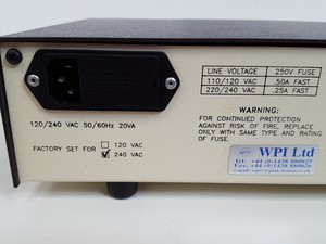 Thumbnail image of World Precision Instruments Pneumatic PicoPump  PV 820 - PV820-E Lab