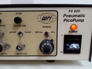 Thumbnail image of World Precision Instruments Pneumatic PicoPump  PV 820 - PV820-E Lab