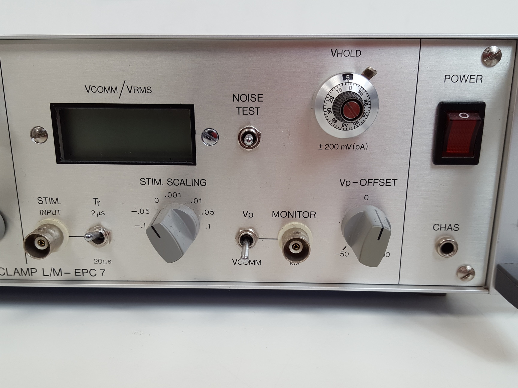 Image of HEKA EPC 7 Patch Clamp Amplifier with Probe Lab