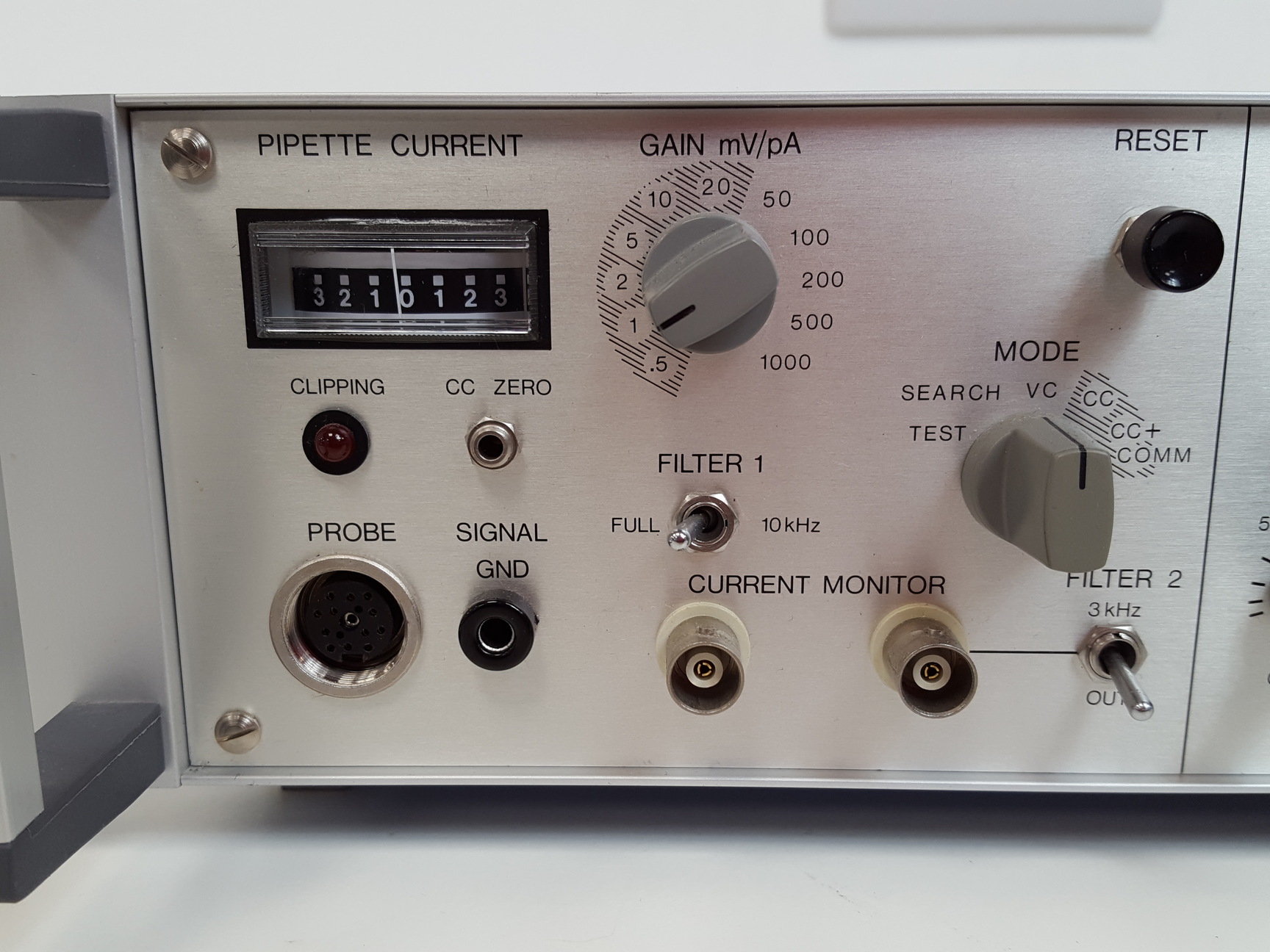 Image of HEKA EPC 7 Patch Clamp Amplifier with Probe Lab