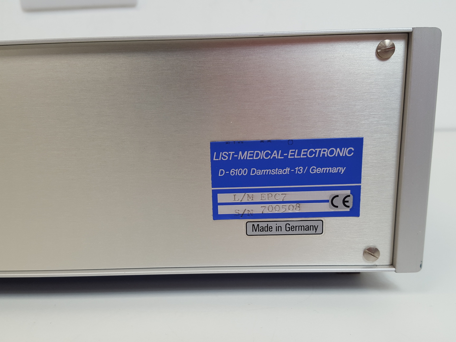 Image of HEKA EPC 7 Patch Clamp Amplifier with Probe Lab