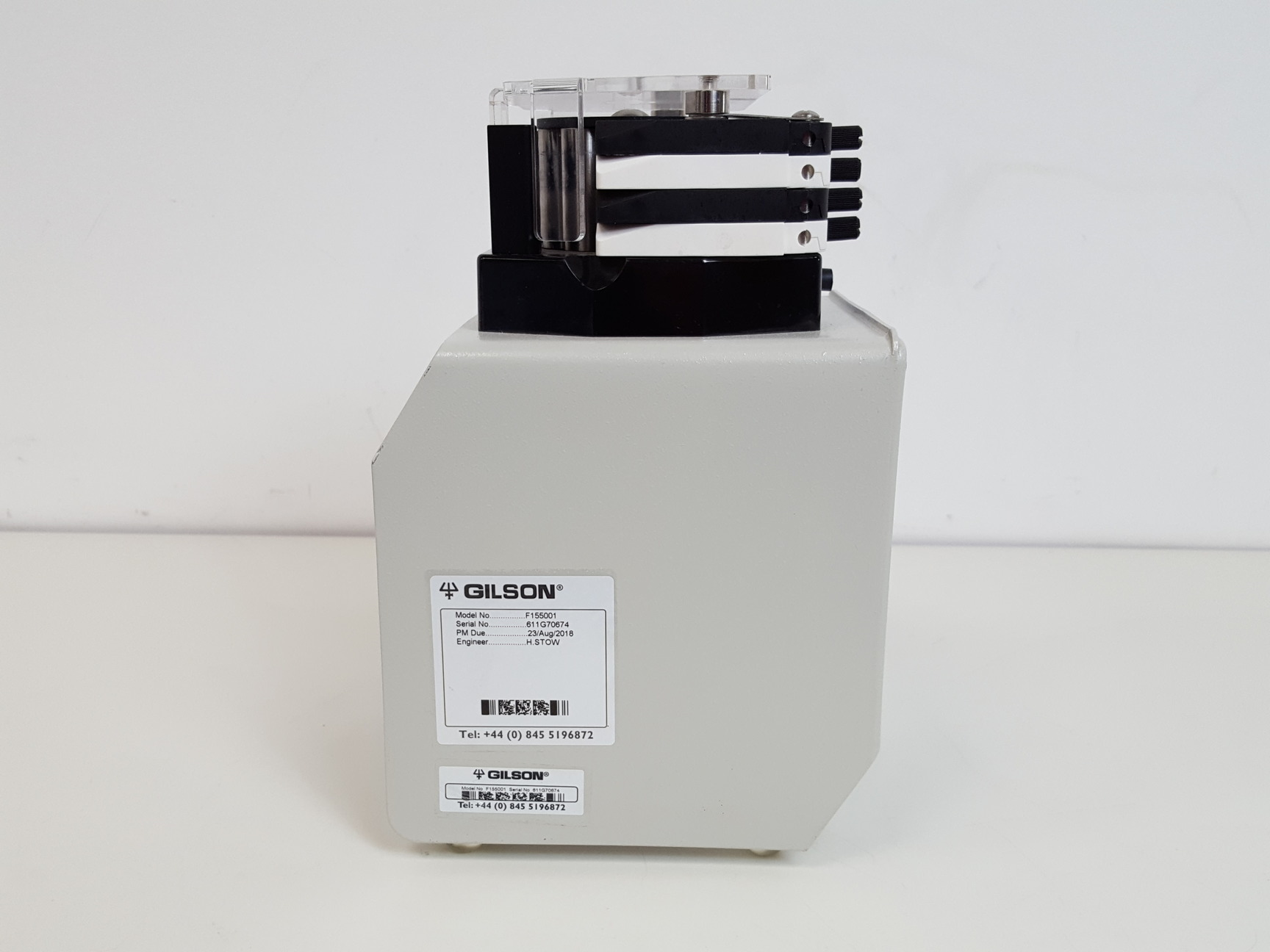 Image of GILSON Minipuls 3 Model: F155001 Peristaltic Pump Lab