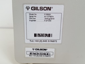 Thumbnail image of GILSON Minipuls 3 Model: F155001 Peristaltic Pump Lab
