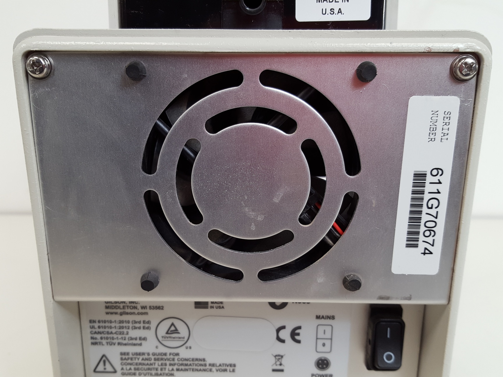 Image of GILSON Minipuls 3 Model: F155001 Peristaltic Pump Lab