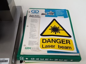 Thumbnail image of Gaertner Auto Gain Ellipsometer L116B System w/ Hewlett Packard 9826 Computer