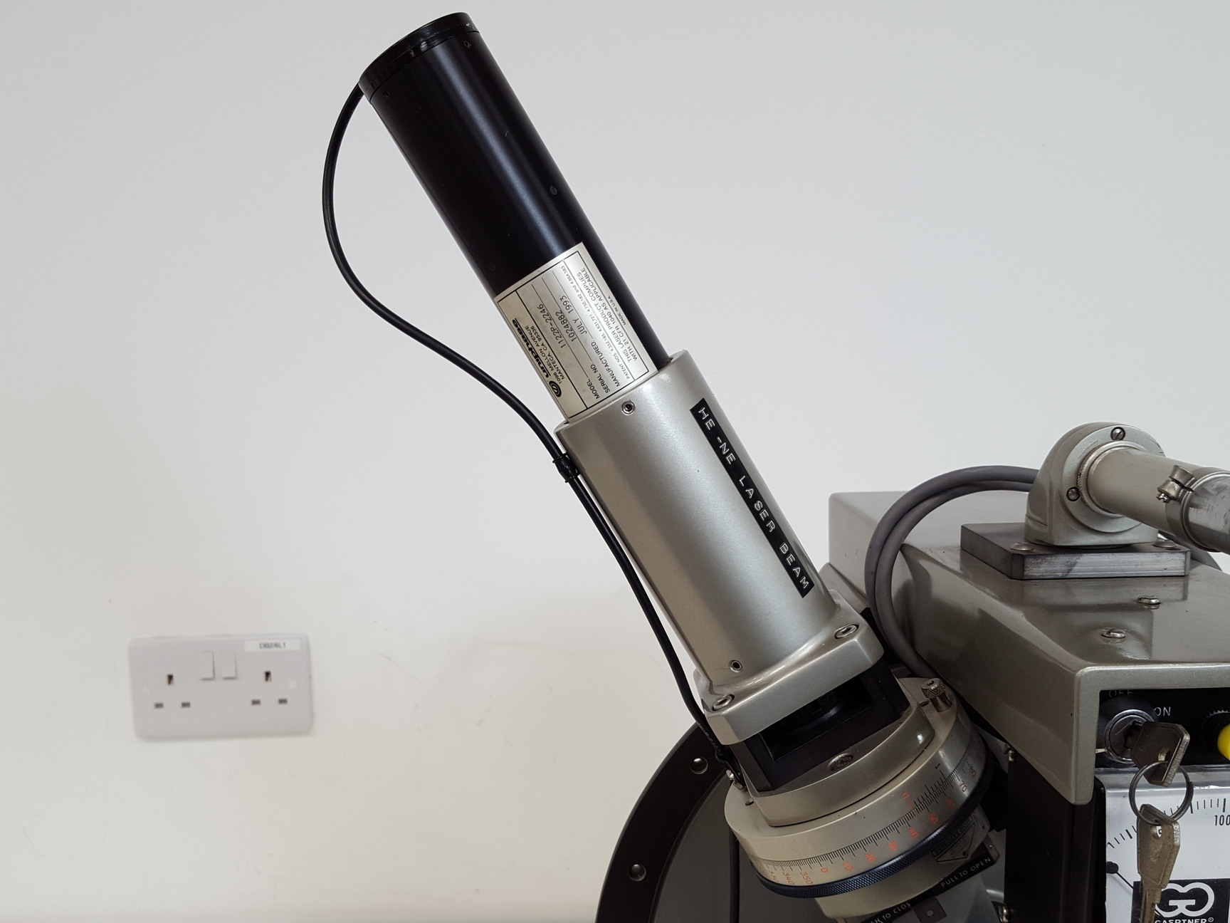 Image of Gaertner Auto Gain Ellipsometer L116B System w/ Hewlett Packard 9826 Computer