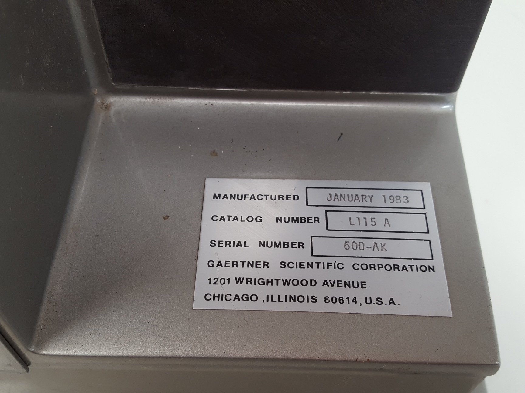 Image of Gaertner Auto Gain Ellipsometer L116B System w/ Hewlett Packard 9826 Computer