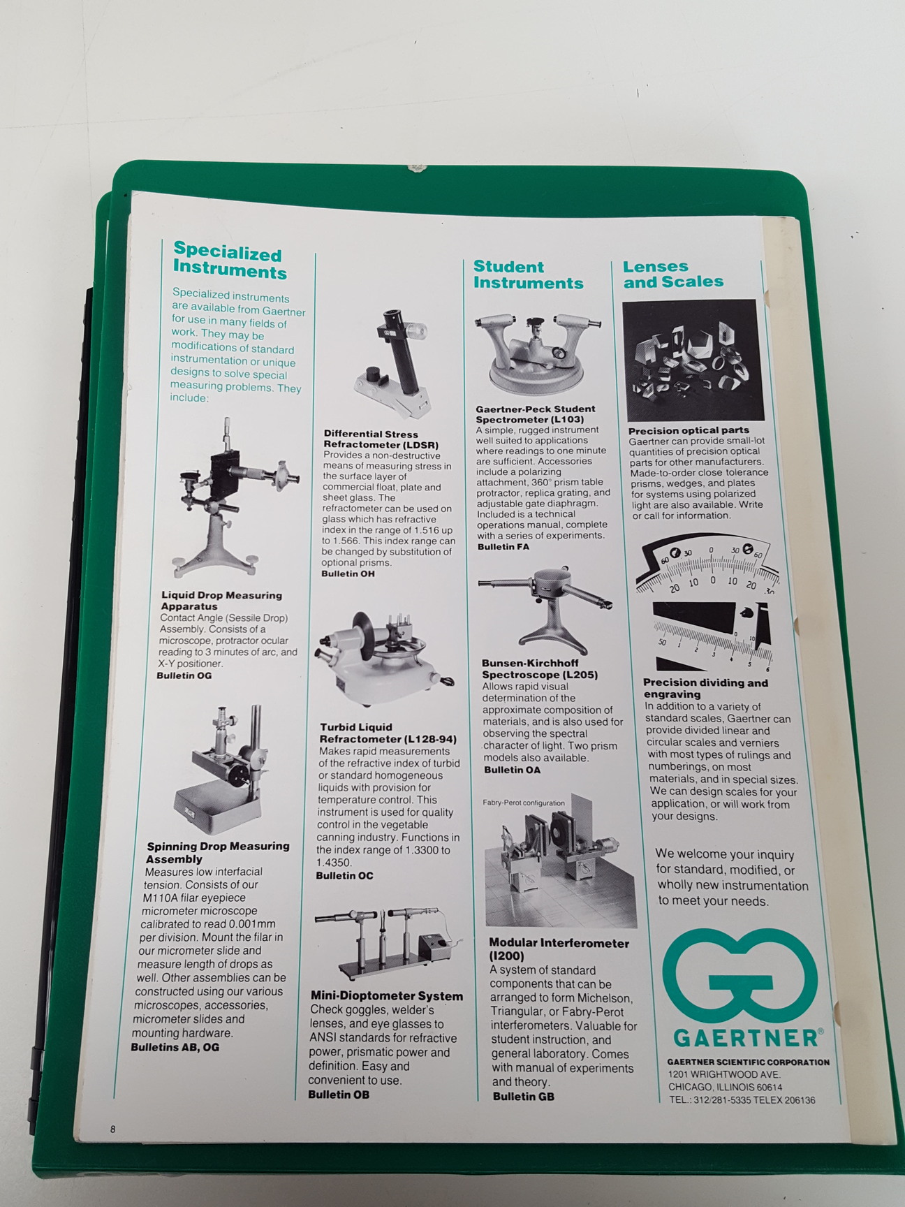 Image of Gaertner Auto Gain Ellipsometer L116B System w/ Hewlett Packard 9826 Computer