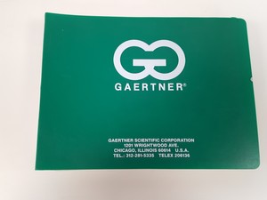 Thumbnail image of Gaertner Auto Gain Ellipsometer L116B System w/ Hewlett Packard 9826 Computer