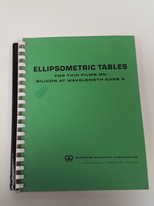 Thumbnail image of Gaertner Auto Gain Ellipsometer L116B System w/ Hewlett Packard 9826 Computer