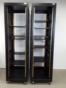 Thumbnail image of 2 x Hammond Manufacturing 44U 19" Server Rackmount Cabinets
