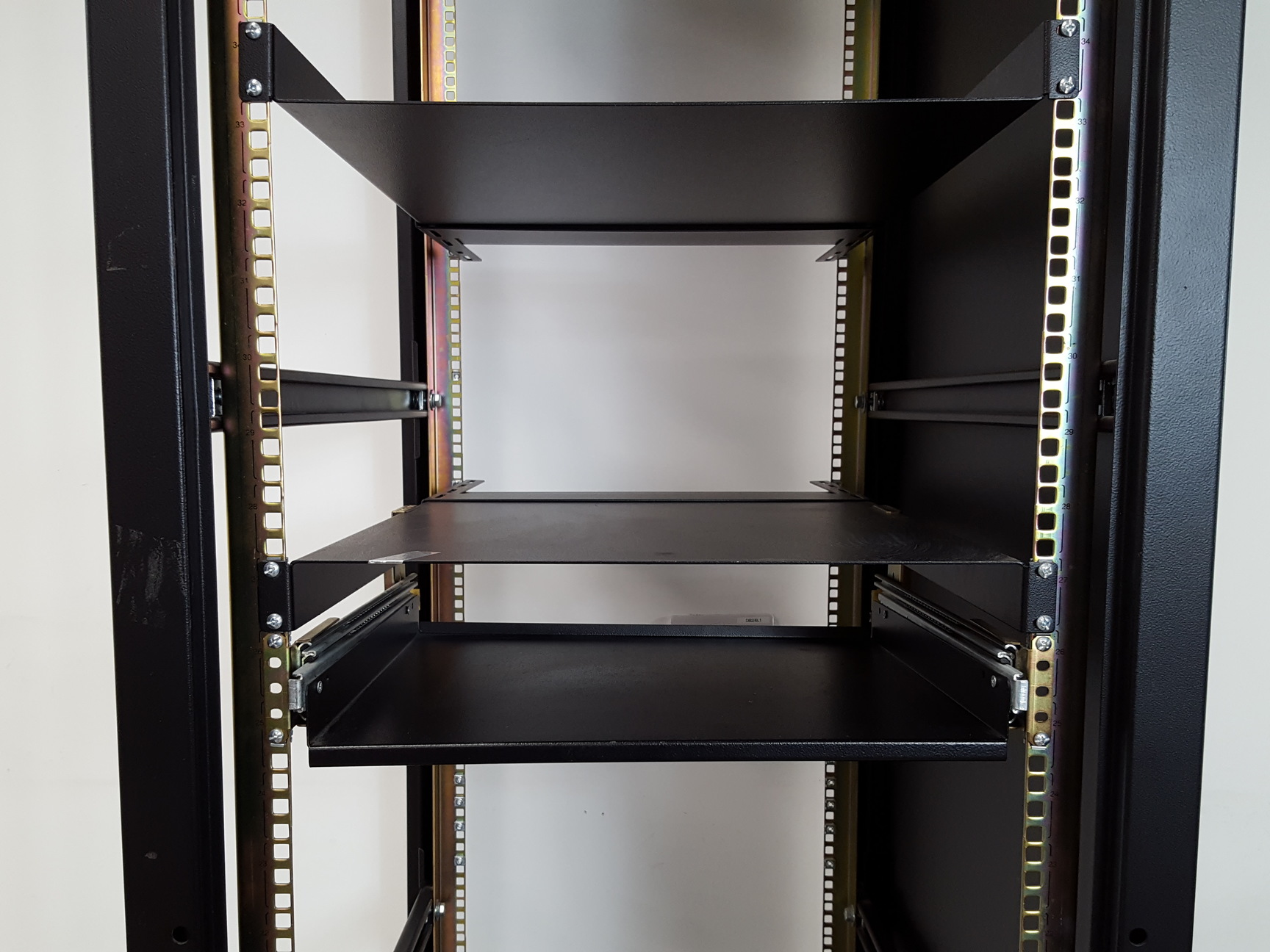 Image of 2 x Hammond Manufacturing 44U 19" Server Rackmount Cabinets