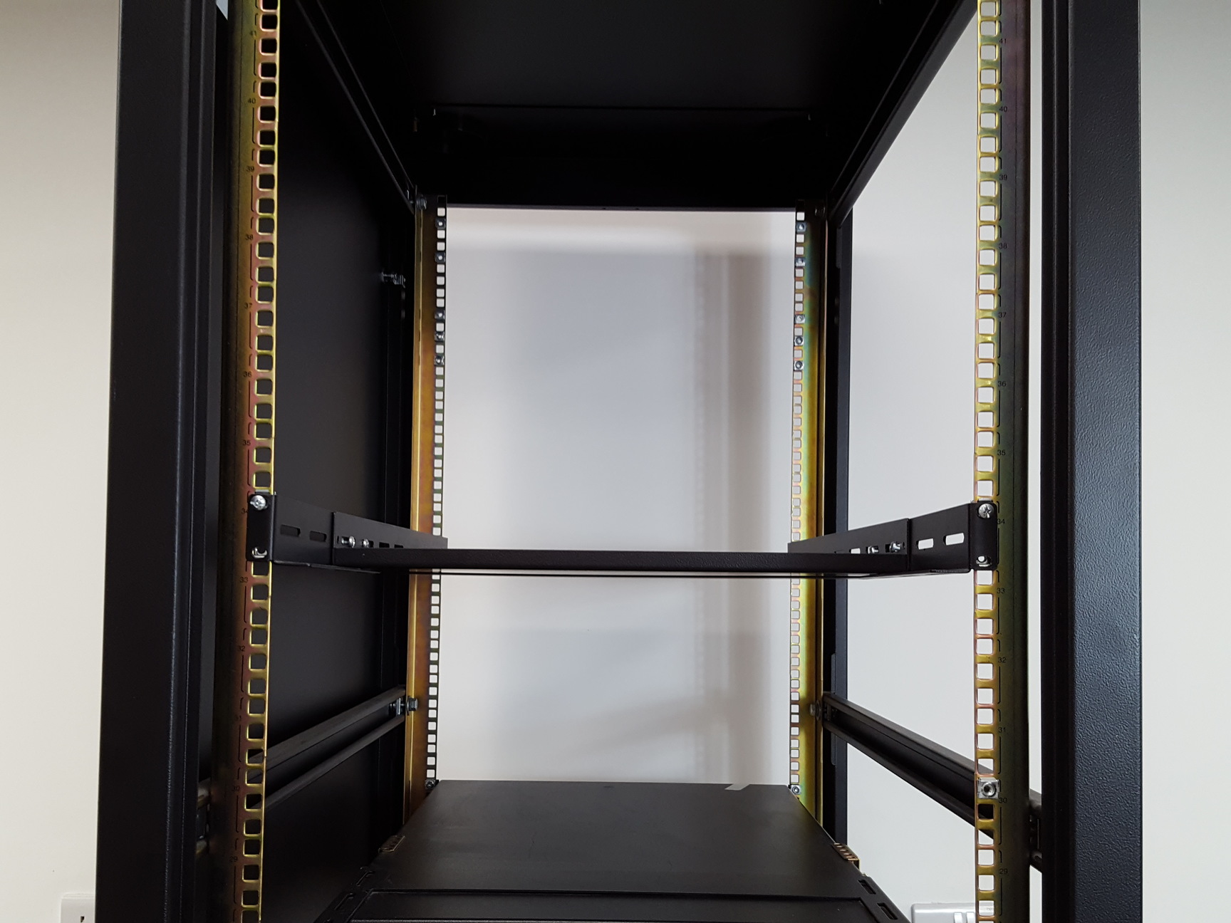 Image of 2 x Hammond Manufacturing 44U 19" Server Rackmount Cabinets