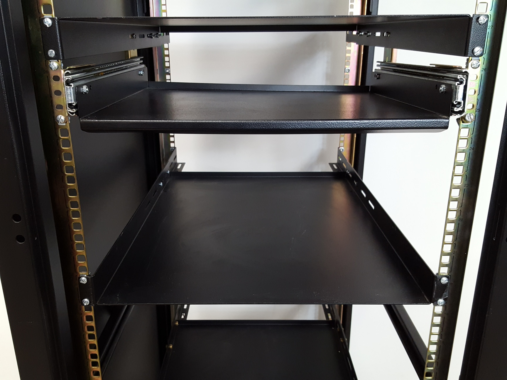 Image of 2 x Hammond Manufacturing 44U 19" Server Rackmount Cabinets