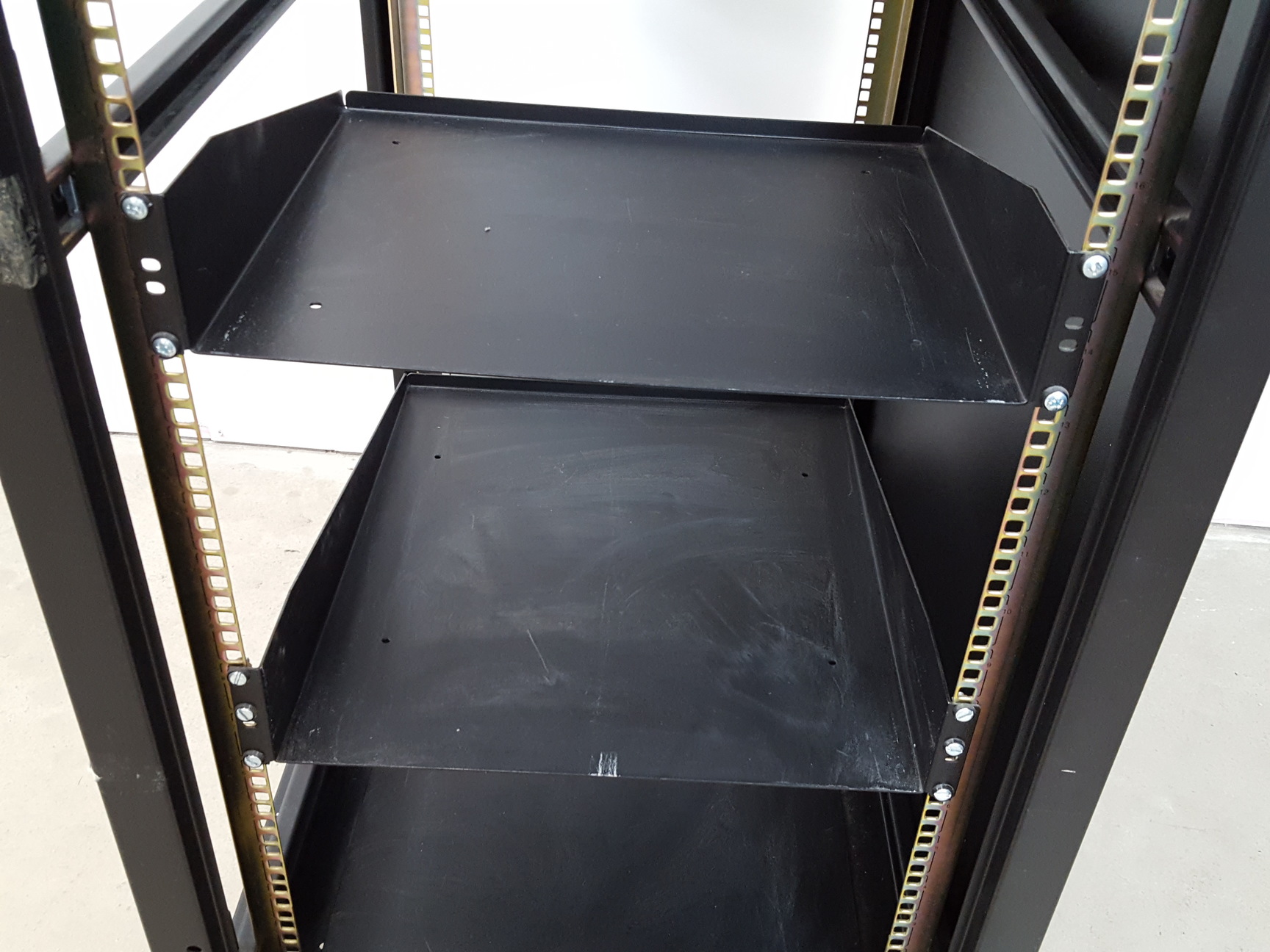 Image of 2 x Hammond Manufacturing 44U 19" Server Rackmount Cabinets