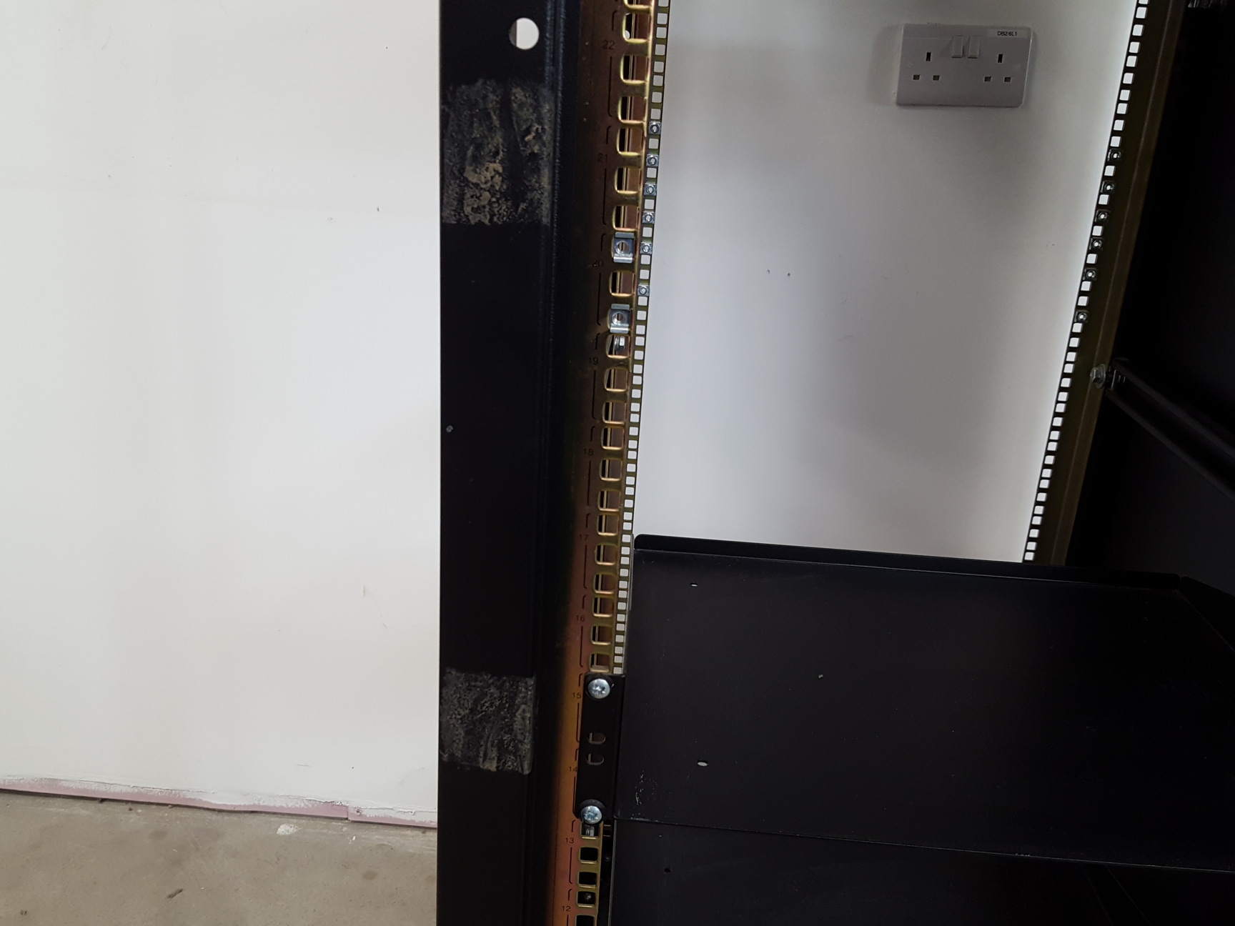 Image of 2 x Hammond Manufacturing 44U 19" Server Rackmount Cabinets