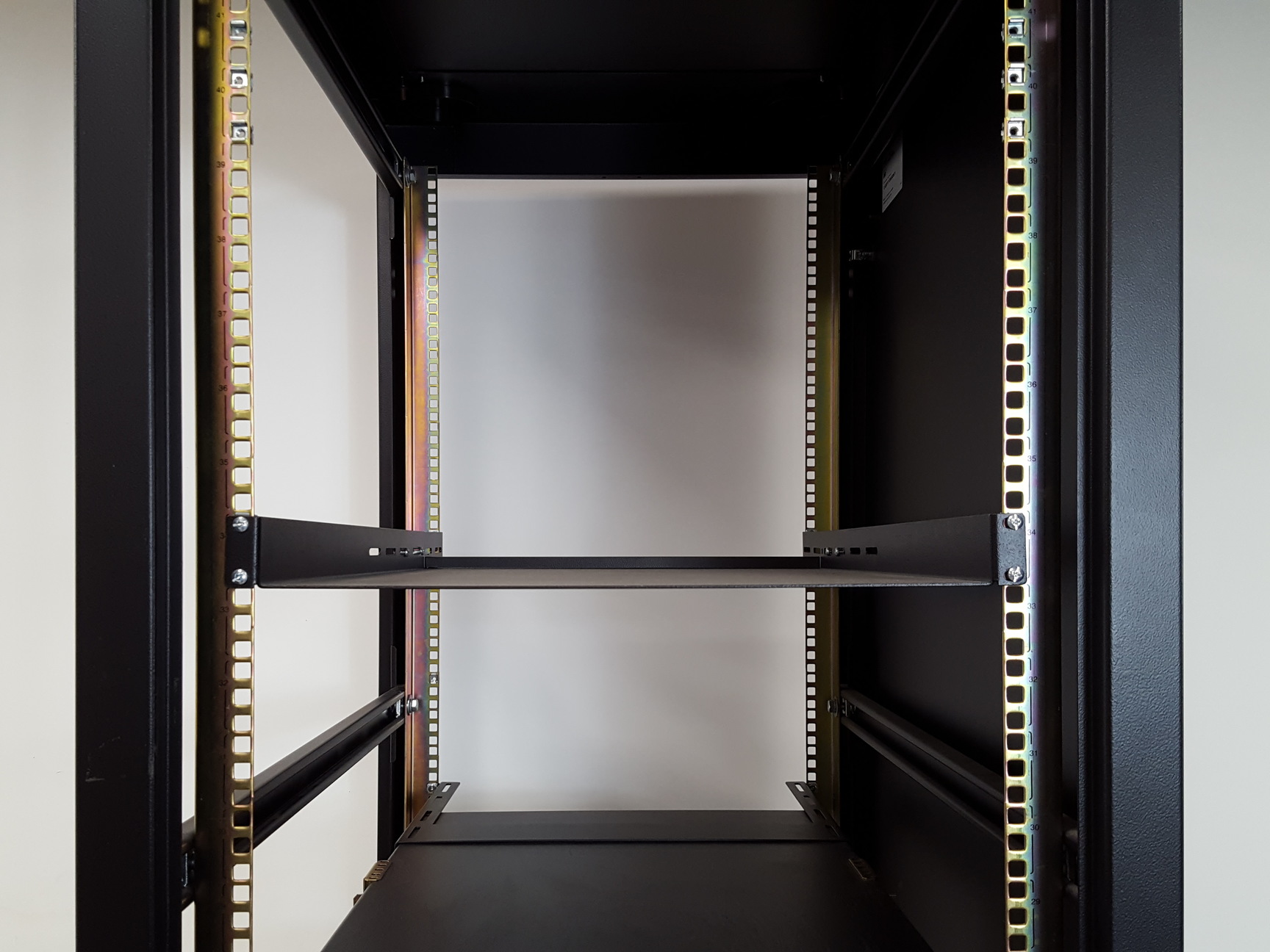 Image of 2 x Hammond Manufacturing 44U 19" Server Rackmount Cabinets