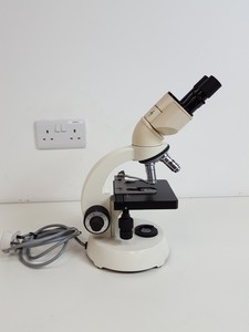 Thumbnail image of Carl Zeiss KF2 Microscope with 3 x Objectives - 10/0.22  160/- , Ph2  F40/0.65 