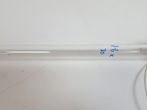 Thumbnail image of 7x Pharmacia Fine Chemicals Glass Chromatography Columns  1x22  1x37 5x107cm