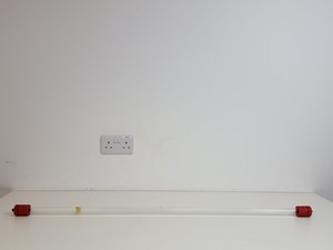 Thumbnail image of 7x Pharmacia Fine Chemicals Glass Chromatography Columns  1x22  1x37 5x107cm