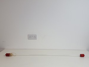 Thumbnail image of 7x Pharmacia Fine Chemicals Glass Chromatography Columns  1x22  1x37 5x107cm