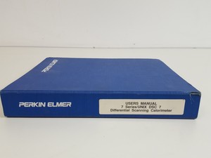 Thumbnail image of Perkin Elmer 7 Series/UNIX DSC 7 TAC 7/DX Calorimeter System Lab
