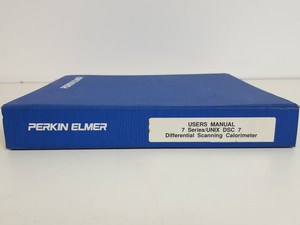 Thumbnail image of Perkin Elmer 7 Series/UNIX DSC 7 Differential Scanning Calorimeter System  Lab