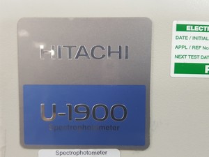 Thumbnail image of Hitachi U-1900 UV-VIS Spectrophotometer Lab