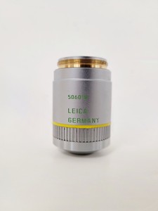 Thumbnail image of Leica DMRBE Fluorescence Trinocular Microscope & 4 x Objectives PL FLUOTAR Lab