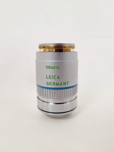 Thumbnail image of Leica DMRBE Fluorescence Trinocular Microscope & 4 x Objectives PL FLUOTAR Lab
