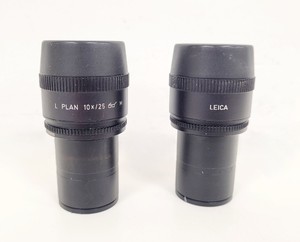 Thumbnail image of Leica DMRBE Fluorescence Trinocular Microscope & 4 x Objectives PL FLUOTAR Lab