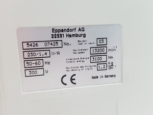 Thumbnail image of Eppendorf Benchtop Laboratory Centrifuge 5415 R with 13200RPM Rotor Lab