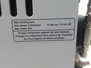 Thumbnail image of CIF Automatic Silent Air Compressor - S.A. 15EXPORT CA - SA 15