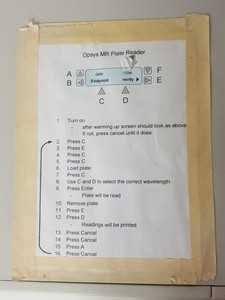 Thumbnail image of Dynex Technologies Scientific OPSYS MR Microplate Reader with Manual Lab