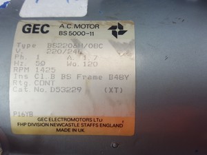 Thumbnail image of Gast Air Compressor BS5169 III E