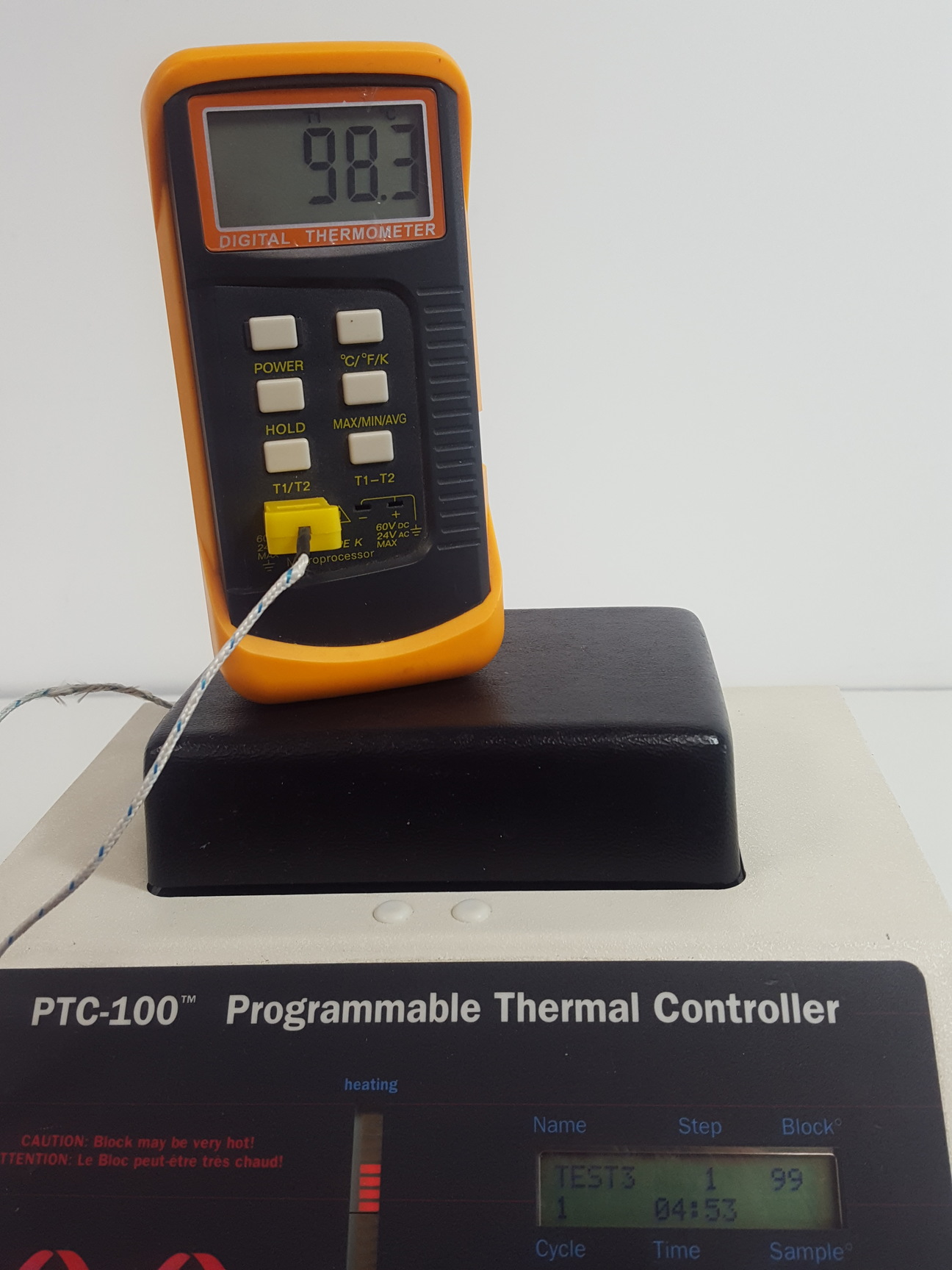 Image of MJ Research PTC-100 Programmable Thermal Controller Thermal Cycler PCR Lab