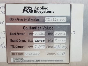 Thumbnail image of Applied Biosystems 7500 FAST Real-Time PCR System w/ PC & Software Lab 