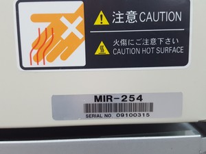 Thumbnail image of Sanyo Cooled Refrigerated Incubator MIR 254 Lab Spares/Repairs